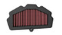 K&N KA-6517 Panel Replacement Air Filter for 2017-2025 Kawasaki Z650 Ninja 650 - Red Cotton Gauze, Lifetime Warranty