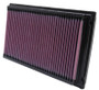 K&N 33-2031-2 High-Flow Replacement Panel Air Filter for 1981-2024 Nissan INFINITI Subaru - 11x6.563x1.125 in