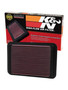 K&N 33-2050-1 High-Flow Replacement Panel Air Filter for 1986-2004 Toyota 4Runner Tacoma Mazda 626 Isuzu - 9.938x6.75 in