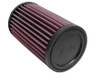 K&N RU-0820 Universal Clamp-On Round Straight Air Filter