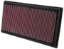 K&N 33-2128 High-Flow Replacement Panel Air Filter for 1998-2011 Audi A3 VW Golf Jetta Beetle Seat Leon - 14x7.188 in