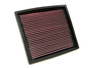 K&N 33-2142 High-Flow Replacement Panel Air Filter for 1997-2003 BMW 540i 740i 740iL M5 - 9.938x8.25x1.188 in