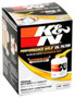 K&N HP-1003 Premium Oil Filter with Wrench Off Nut - High Flow Media, 1 Year Warranty