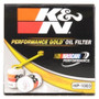 K&N HP-1003 Premium Oil Filter with Wrench Off Nut - High Flow Media, 1 Year Warranty