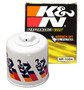 K&N HP-1004 Premium Oil Filter with Wrench Off Nut - High Flow Media, 1 Year Warranty