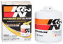 K&N HP-1007 Premium Oil Filter with Wrench Off Nut - High Flow Media, 1 Year Warranty