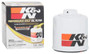 K&N HP-1008 Premium Oil Filter with Wrench Off Nut - High Flow Media, 1 Year Warranty