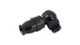 Vibrant 29926 Banjo Hose End for PTFE Lined Flex Hose -6AN x -6 ORB Black