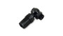 Vibrant 24436 Banjo Hose End Fitting Assembly -16AN Hose x -16 ORB Black Anodized