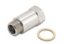 Vibrant 19021 Thread-On Sensor Bung Adapter 304 Stainless Steel M18x1.5