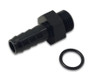 Vibrant 11319 Male ORB to Hose Barb Adapter -8 ORB x 1/2" Barb Black