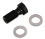 Vibrant 11477 Banjo Bolt 9/16"-20 23mm Long Black Anodized