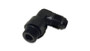 Vibrant 16968 90 Degree Swivel Adapter -10 AN to -10 ORB Black Anodized