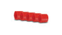 Vibrant 29710 Female AN Plastic Plug -10AN Red Plastic