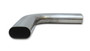 Vibrant 13191 90 Degree (Horizontal) Oval Mandrel Bend, 3"