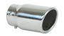 Vibrant 1503 3" Round Stainless Steel Bolt-On Tip (Single Wall, Angle Cut)