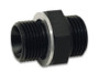 Vibrant 16695 Male ORB to Male Metric Adapter -8 ORB x M12x1.5 Black Anodized 6061 Aluminum