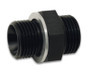 Vibrant 16697 Male ORB to Male Metric Adapter -8 ORB x M16x1.5 Black Anodized 6061 Aluminum