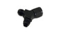Vibrant 10907 90 Degree Y Adapter -10AN Female to Dual -8AN Male Black Anodized