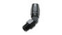 Vibrant 26409 Male Hose End Fitting -12AN x 3/4" NPT 45 Degree Black Anodized 6061 Aluminum
