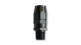 Vibrant 26005 Male Straight Hose End Fitting -8AN x 1/2" NPT Black Anodized 6061 Aluminum