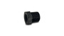Vibrant 10853 Pipe Reducer Adapter, 1/4" NPT Female to 3/8" NPT Male Black Anodized