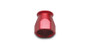 Vibrant 28956R Hose End Socket -6AN Red for PTFE Hose Ends 6061 Aluminum