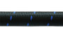 Vibrant 11970B 10ft Roll of Black/Blue Nylon Braided Flex Hose, -10AN