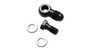 Vibrant 11531 Single Male Banjo Adapter Assembly -8AN to M10 x 1.5 Black Anodized 6061 Aluminum
