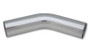 Vibrant 2115 45 Degree Aluminum Bend 0.75" O.D. Polished 6063 Aluminum