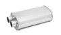 Vibrant 1110 StreetPower Oval Muffler, 2.5" inlet (Center In - Dual Out)