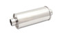 Vibrant 1117 StreetPower Round Muffler, 2.25" inlet/outlet (Center-Center)