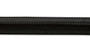 Vibrant 11984 5ft Roll of Black Nylon Braided Flex Hose, -4AN