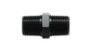 Vibrant 10372 NPT Male to Male Adapter 3/8" x 3/8" Black Anodized 6061 Aluminum