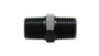 Vibrant 10372 NPT Male to Male Adapter 3/8" x 3/8" Black Anodized 6061 Aluminum