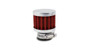 Vibrant 2188 Crankcase Breather Filter 1.5" Inlet Chrome Cap