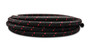Vibrant 11982R Nylon Braided Flex Hose -12AN 20ft Roll Black/Red 0.6875" ID