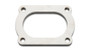 Vibrant 13175S 4-Bolt Titanium Flange for 3" Nom. Oval Tubing