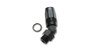 Vibrant 24406 Male Hose End Fitting -8AN x -10 ORB 45 Degree Black Anodized 6061 Aluminum