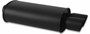 Vibrant 1145 StreetPower Flat Black Oval Muffler, 2.25" Inlet 3" Tip