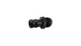 Vibrant 11208 Male AN to Hose Barb Straight Adapter, -8AN x 1/2" Black Anodized