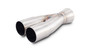 Vibrant 10364 2-1 Merge Collector 1.50" Inlet x 2.00" Outlet 304 Stainless