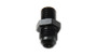 Vibrant 16613 AN to Metric Straight Adapter -6AN x M10x1.25 Black Anodized 6061 Aluminum