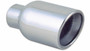 Vibrant 1303 Exhaust Tail Pipe Tip - 4" Outlet O.D., 2.25" Inlet, Angle Cut Rolled