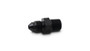 Vibrant 12745 Male AN to Male BSPT Adapter -10AN x 1/2"-14 Black Anodized