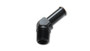 Vibrant 11235 Male NPT to Hose Barb Adapter, 90 Degree 3/8" NPT x 3/8" Black Anodized