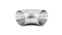 Vibrant 13314 90 Degree Brushed Mandrel Bend 3.50" OD 304 Stainless Steel