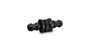 Vibrant 11242 -8AN Barbed Union Fitting Black Anodized