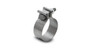 Vibrant 1166 Stainless Steel Seal Clamp for 2.5" O.D. Tubing (1.25" Wide Band)