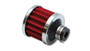 Vibrant 2166 Crankcase Breather Filter w/ Chrome Cap - 5/8" Inlet